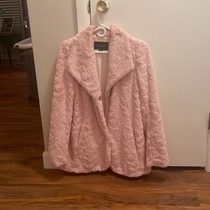 Gorgeous soft pink coat. Very soft. Silk lined.